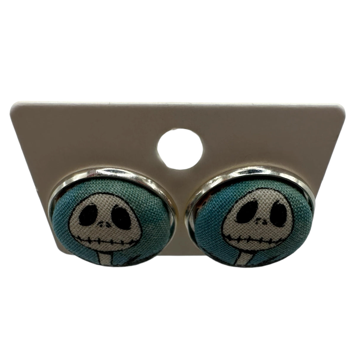 Nightmare Before Christmas stud earrings, Jack and Sally gift for fans